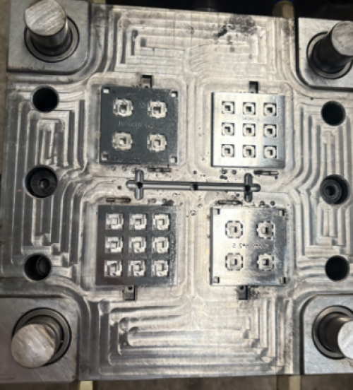 Injection mold processing
